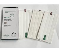 3 panni ORIGINALI PARQUET per pulilava MF600-600S lavapavimenti FOLLETTO VORWERK