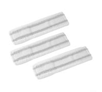 3 panni per pulire i vetri compatibili con Karcher WV1 WV50 WV75 - Panni in microfibra morbida per aspirapolvere, sicuri su telai e angoli, confezione da 3