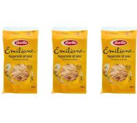 3 Pasta Barilla all'Uovo Le Emiliane Pappardelle, Pasta con Uovo 250g + Keyring Italy Shop Service