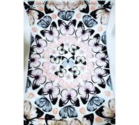 3 PC DEBORAH CONNOLLY Multicolore Farfalle Cotone Bagno, Mano Telo, Lavare Panno