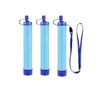 3 PC Purificatore D'acqua Per Esterni Cannuccia Personale La Purificazione Dell'acqua Adatto Escursionismo, Campeggio, Viaggi, Attrezzature Di Sopravvivenza O Forniture Emergenza