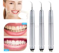 3 Pcs Ablatore perio ultrasonico ad aria Manipolo Hygienist 4-Hole with 3 Tips