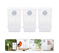 3 Pcs Accessori Per Uccelli Dispositivo Alimentazione Del Pappagallo