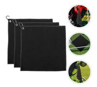 3 Pcs Accessorio Da Golf Asciugamano Per La Pulizia Della Pallina