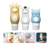 3 Pcs Accessorio Da Viaggio D'affari Per Contenitori Shampoo Lozioni