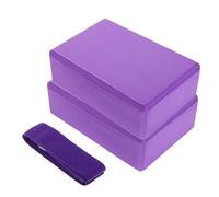 3 Pcs Accessorio Per Palestra La Pratica Dello Yoga Attrezzi Mattoncini Fitness