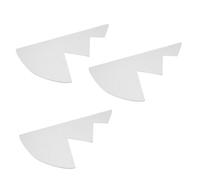 3 Pcs Albero Di Natale Stoffa Lavoretti Natalizi in Acrilico Tessuto