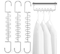 3 Pcs Appendini Salvaspazio Ganci Per Appendiabiti Grucce Vestiti