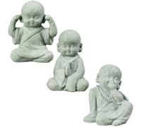 3 Pcs Arredamento Spirituale Per La Casa Piccola Statua Decorazione Della