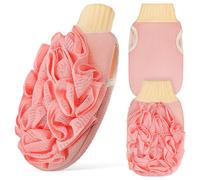 3 Pcs Asciugamano Esfoliante Guanto Scrub Spazzola Glove Della Pelle