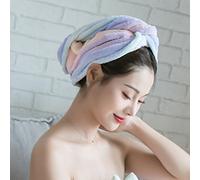 3 Pcs Asciugamano Per Capelli Ad Asciugatura Rapida Cuffia Asciugare