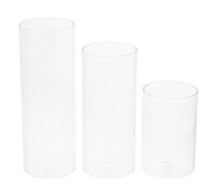 3 Pcs Barattoli Per Candele Vasetti Candeliere Di Portacandele