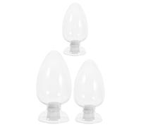 3 Pcs Barattoli Piccoli in Boccette Di Bottiglia Barattolo Stoccaggio