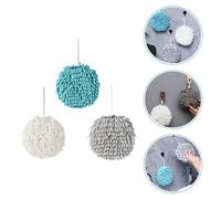 3 Pcs Bathroom Towel Fazzini Asciugamani Palline Per Asciugare Le