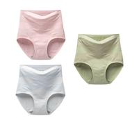 3 Pcs Biancheria Intima Per Il Controllo Della Pancia Mutandine Cotone Da Donna