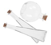 3 Pcs Bicchiere Bottiglia Bottiglie Piccole Barattolo Di Caramelle