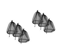 3 Pcs Borsa Rete Nera Porta Soldi Con Coulisse Stucchi Per Giocattoli