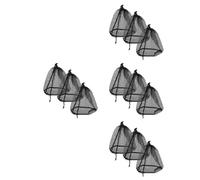 3 Pcs Borsa Rete Nera Porta Soldi Con Coulisse Stucchi Per Giocattoli