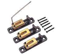 3 PCS Bridge Tremolo Roller Selle Per St Tl. Strat Telecaster Cigar Box Guitar Con Chiave 10.8mm ponte chitarra