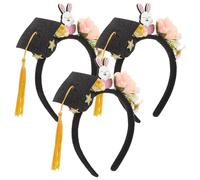 3 Pcs Cappello Da Laurea Per Bambini Mini Tappi Di Fermagli Capelli