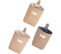 3 Pcs Cesto Portaoggetti Appeso Tasca Da Appendere Cestini Sospesi Parete