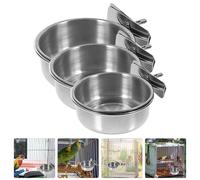 3 Pcs Ciotole Per Uccelli Ciotola Pappagallo Da Alimentazione Dispositivo Del