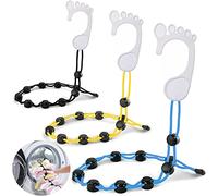 3 PCS Clips per Calzini per Riporre i Calzini per Lavare, Asciugare e Riporre Calzini Accoppiati, Contenitore per Lavare i Calzini, Puoi Appenderlo Direttamente per Riporlo Dopo il Lavaggio