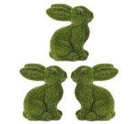 3 Pcs Coniglietto Pasqua Decorazioni Di Coniglietti Pasquali Statua