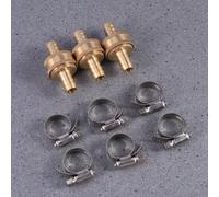 3 PCS Connettore Del Tubo Raccordi Per Tubi Da Giardino Rubinetto Dell'acqua