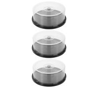 3 Pcs Contenitore Per CD Porta Secchio Organizzatore Dvd Custodia Il Trasporto