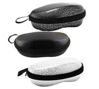 3 Pcs Contenitore Per Occhiali Caso Pratico Astuccio Scatola Porta Portatile