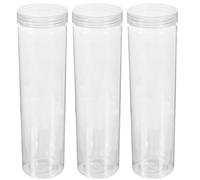 3 Pcs Contenitori Per Alimenti Coperchio Contenitore Lo Zucchero