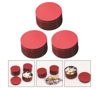 3 Pcs Contenitori Per Torte La Conservazione Della Cottura Scatole Caramelle