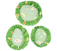 3 Pcs Coperture Ciotole in Cotone Alimenti Della Ciotola Di Stoffa