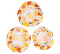 3 Pcs Coperture Ciotole in Cotone Alimenti Della Ciotola Di Stoffa