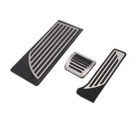 3 Pcs Copri Pali per ACceleratore Per Alfa SUV-Stelvio 2015-2018 Colore Argento