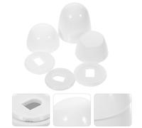 3 Pcs Copribullone Del Water Tappi Universali Per Bulloni WC Di Ancoraggio