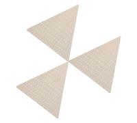 3 Pcs Cornice Di Ghirlande Triangolari Cornici in Legno Non Finite