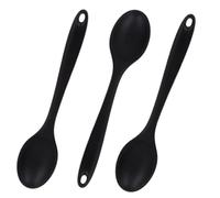 3 PCS Cucchiaio Silicone Cucina, 27cm, Mestoli da Cucina, Mestoli Cucina, Cucchiaio in Silicone per Mescolare, Cucinare, Servire, Come Mestolo Multifunzionale