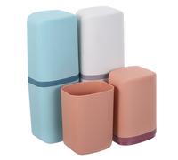 3 PCS Custodia Da Viaggio Portaspazzolino Contenitore Stoccaggio