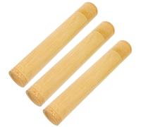 3 Pcs Custodia Per Spazzolino Da Denti Bambù Scatola Portaspazzolini Bicchieri