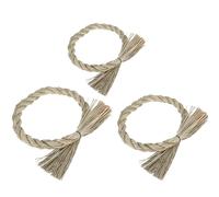 3 Pcs Decorazione Ad Anello Di Paglia Kit Per Realizzare Ghirlande