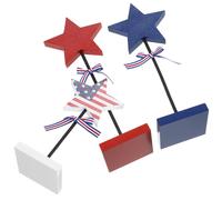 3 Pcs Decorazione Centrotavola Per Tavolo Da Pranzo Del Memorial Day