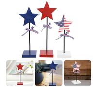 3 Pcs Decorazione Del Memorial Day Arredamento Giorno Dell'indipendenza