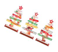 3 Pcs Decorazione Per Il Desktop Le Vacanze Statue L'arredamento Della Casa