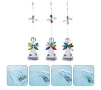 3 Pcs Decorazione Regalo Ciondolo Decorativo Angelo Ornamenti Angeli