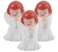 3 Pcs Decorazioni Torta Statuetta in Vinile Per La Decorazione Ornamento Auto