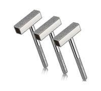 3 Pcs Diamond Grinding Disc Wheel Stone Dresser Tool for Bench Grinder