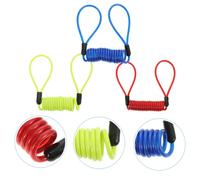 3 Pcs Disc Lock Protection Handlebar Cavetto Acciaio Cavo Bloccadisco