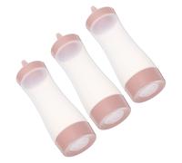 3 Pcs Dispenser Per Condimenti Rosa Bottiglia Da Spremere Ketchup